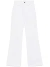 Chloé High-waisted Straight-leg Jeans In White