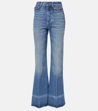 CHLOÉ CHLOÉ HIGH-RISE FLARED JEANS
