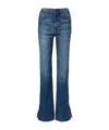 Chloé Rigid High-rise Straight-leg Jeans In Blue