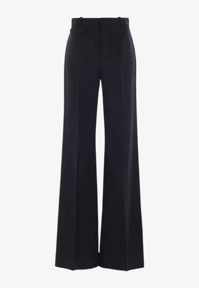 Chloé High-rise Flared Pants In Black