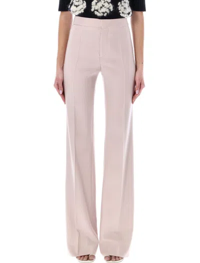 Chloé High-rise Flared Trousers In Light Pink