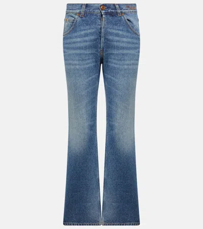 Chloé High-rise Straight-leg Jeans In Blue