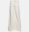 Chloé High-rise Straight Jeans In White