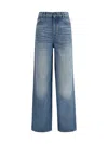 Chloé High-rise Wide-leg Jeans In Blue