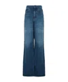 Chloé Rigid High-rise Wide-leg Jeans In Blue