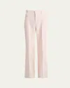 Chloé High-rise Wide-leg Suiting Trousers In Pink
