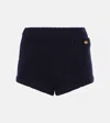 CHLOÉ CHLOÉ HIGH-RISE WOOL AND CASHMERE SHORTS