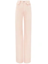 Chloé Rigid High-rise Organic Denim Flared Jeans