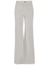 Chloé High Waist Cotton Flare Jeans