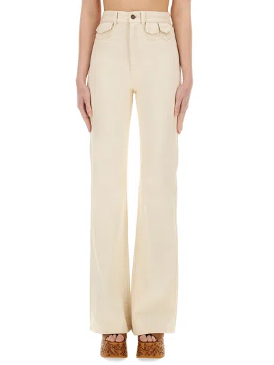 CHLOÉ HIGH WAIST FLARE JEANS