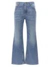 Chloé Chloe Wide Leg Denim Jeans Women In Blue
