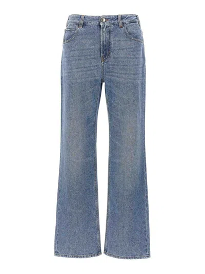 Chloé High Waist Jeans In Blue