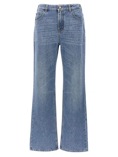 Chloé Women High Waist Jeans In Blue