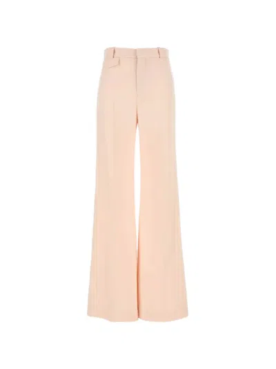 Chloé High-waist Trousers In Pink