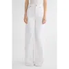Chloé High Waist Wide Leg Jeans In White