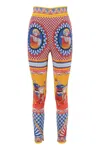 Chloé High-waist Wide-leg Trousers In Multi