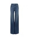 Chloé High-waisted Denim Flare Jeans In Blue