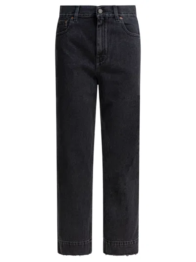 Chloé High-waisted Jeans Black In Blue