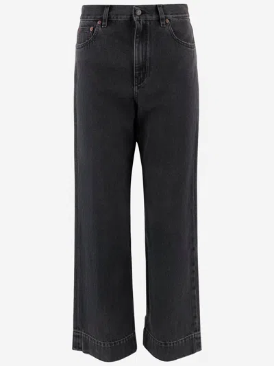 CHLOÉ CHLOÈ HIGH WAISTED SHORT DENIM JEANS