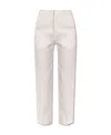 Chloé High-waisted Straight-leg Trousers