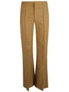 Chloé High-waisted Tailored Trousers With Flared Legs