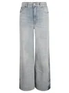 Chloé High-waisted Wide-leg Denim Jeans In Blue