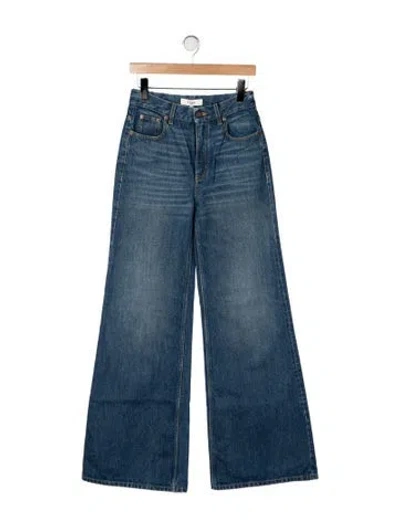 Pre-owned Chloé High-rise Flared Jeans W/ Tags In Blue