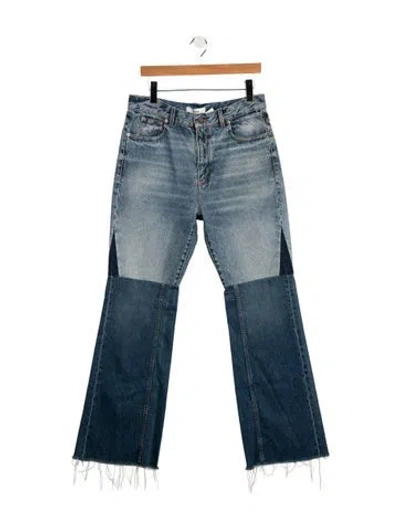 Pre-owned Chloé High-rise Flared Jeans W/ Tags In Blue