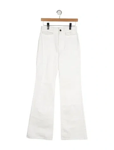 Pre-owned Chloé High-rise Wide Leg Jeans In Multi