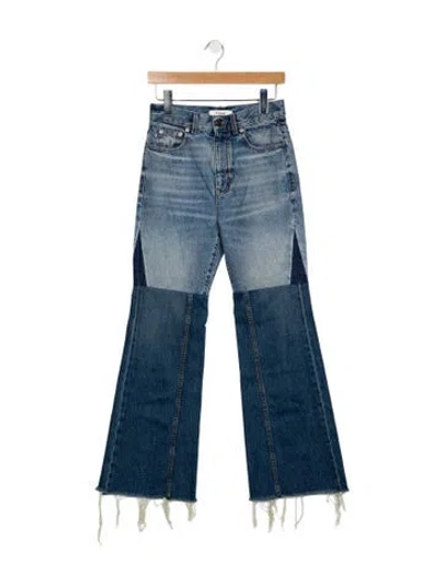 Pre-owned Chloé High-rise Wide Leg Jeans W/ Tags In Blue