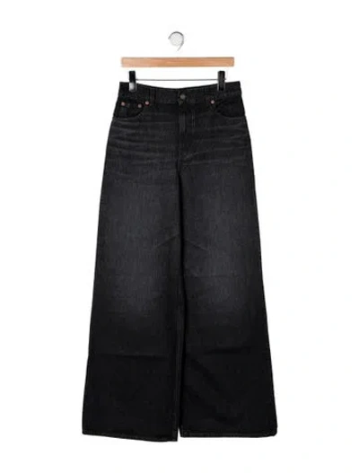 Pre-owned Chloé High-rise Wide Leg Jeans W/ Tags In Gray