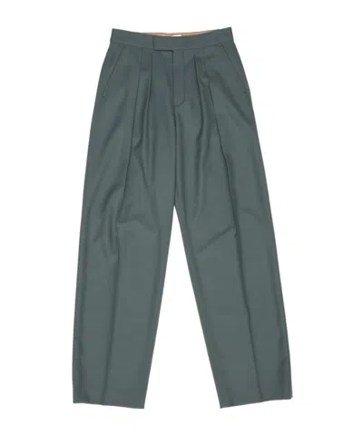 Chloé High-waisted Casual Pants In Gray