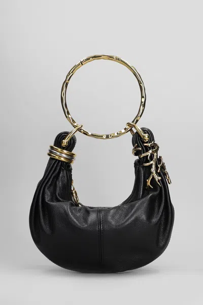 Chloé Hobo Bag Hand Bag In Black Leather