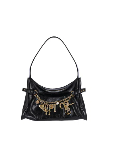 Chloé Hobo Bag With Charms In Black