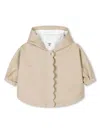 Chloé Hooded Coat In Neutrals