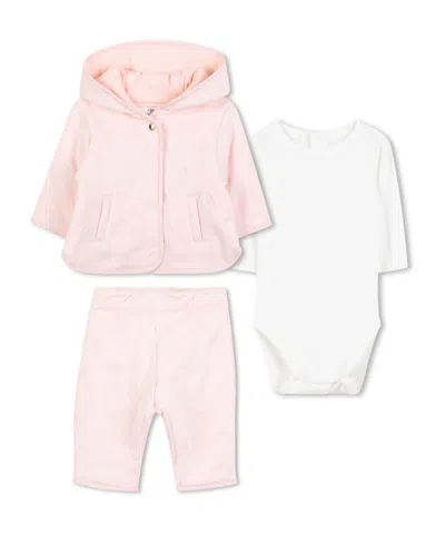 CHLOÉ HOODED TRACKSUIT AND LONG-SLEEVED BODYSUIT SET