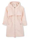 Chloé Hooded Windbreaker In Pink