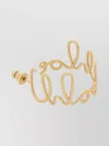 Chloé Hoop Earrings With Abstract Sculptural Shape