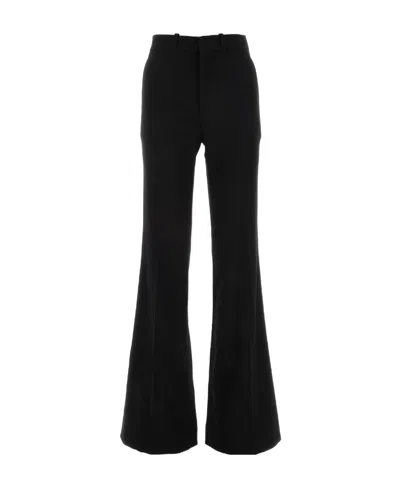 Chloé Flared Patchwork Jeans In Navy