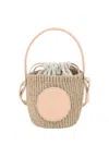 Chloé Pink Mini Horse Medal Basket Bag