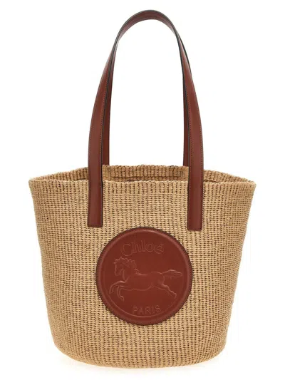 Chloé 'horse Medal' Large Shoulder Bag