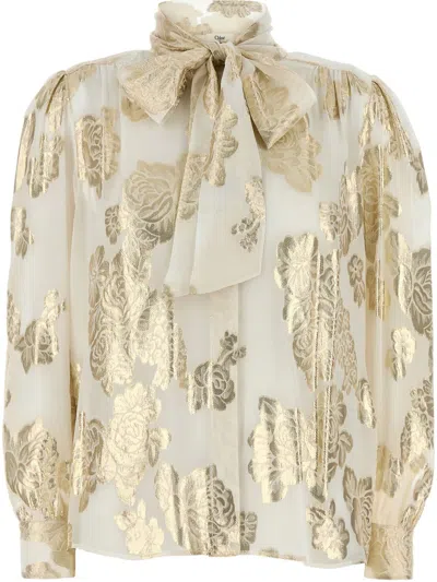 CHLOÉ HT02 GATHERED BLOUSE