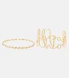 Chloé Iconic Bracelet Set In Gold