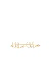 Chloé Golden Iconic Chain Belt In Nude