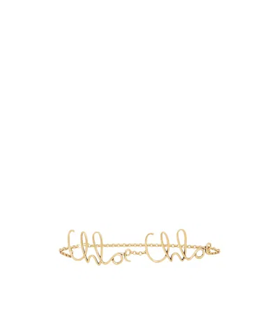 Chloé Golden Iconic Chain Belt