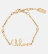 Chloé Chloe' Women Logo Bracelet In Gold