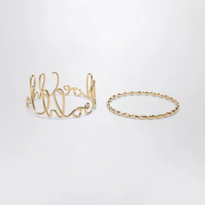 Chloé Chloe Icon Bracelet Women In Vintage Gold