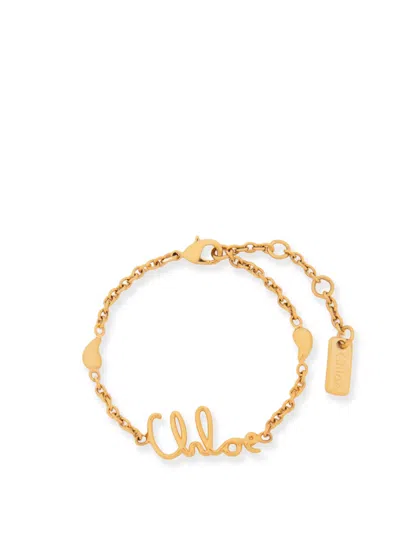 CHLOÉ CHLOÉ ICONIC BRASS BRACELET