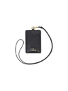 Chloé Hardware Strap Purses Cardholders In Blue