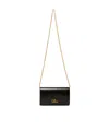 Chloé Iconic Chain Clamshell Shoulder Bag In Black